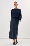 Mae Cupro Maxi Skirt