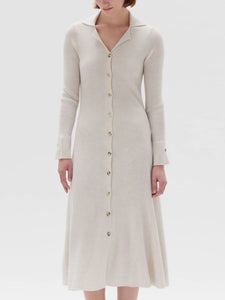 Anala Knit Dress Cream