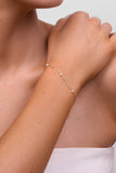 Lilibet Gold Pearl Bracelet