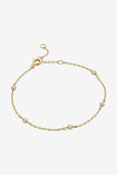 Lilibet Gold Pearl Bracelet