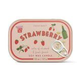 4.5oz Bistro Printed Tin Strawberry