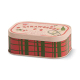 4.5oz Bistro Printed Tin Strawberry