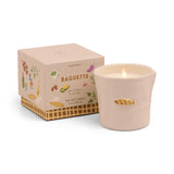 Bistro French Baguette Embossed Ceramic Candle Rosemary Thyme 226g