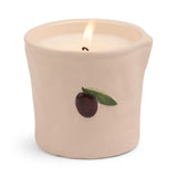 Bistro Olive Embossed Ceramic Candle Fig & Olive 226g