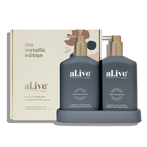 Metallic Edition Duo - Coconut & Wild Orange
