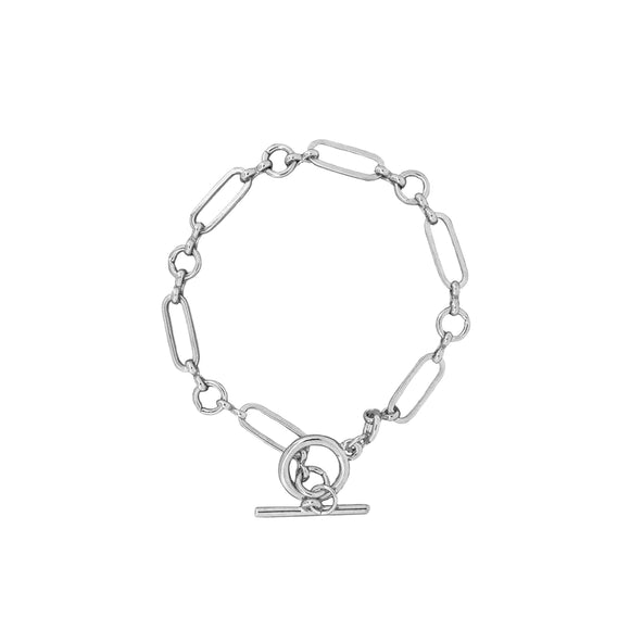 Maggie Chain Bracelet Silver
