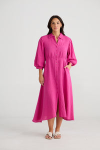 Affirmation Dress Fuchsia