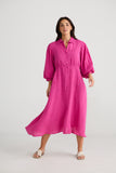 Affirmation Dress Fuchsia