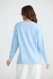 Britney Knit Baby Blue