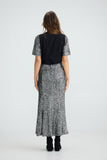 Ritz Skirt Silver Sequin