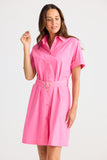 Emma Dress Hot Pink