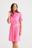 Emma Dress Hot Pink