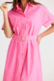 Emma Dress Hot Pink