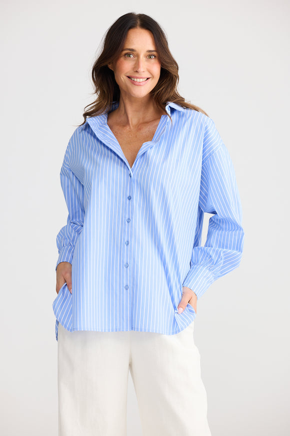 Isabel Shirt Blue Stripe