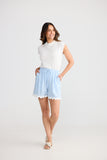 Izzy Ric Rac Short Sky Blue