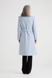 Julianne Coat Steel Blue