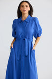 Brynn Midi Dress Cobalt