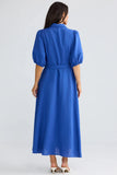 Brynn Midi Dress Cobalt