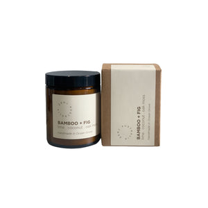 Zenj Small Candle 175ml Bamboo & Fig