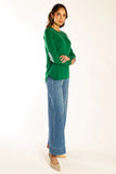 Green Swing Knit w Liberty Patches