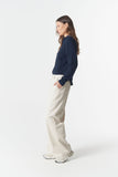 The Collared Henley Parisian Navy