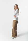 The Collared Henley White