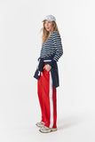 The Show Stopper Stripe Tee White/Parisian