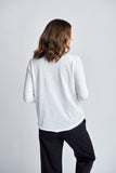 Raglan 3/4 Sleeve White