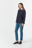 On Repeat Raglan Tee Parisian Navy