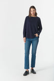 On Repeat Raglan Tee Parisian Navy