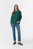 On Repeat Raglan Tee Rain Forest