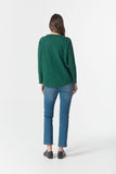 On Repeat Raglan Tee Rain Forest