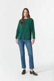 On Repeat Raglan Tee Rain Forest
