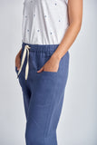 Casual Linen Pant Denim