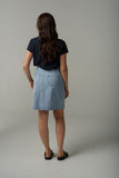Denim Skirt Light Blue