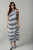 Stripe Tank Dress White/Parisian