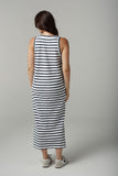 Stripe Tank Dress White/Parisian