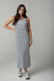 Stripe Tank Dress White/Parisian