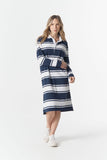 The Go To Rugby Dress Parisian Navy/White