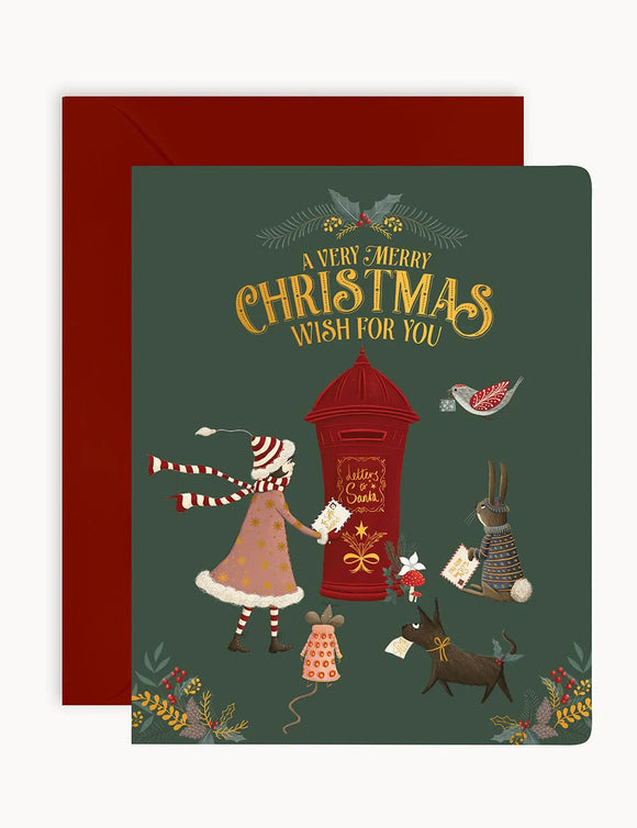 A Very Merry Christmas Wish For You Christmas Card