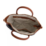 Charlotte Bag Tan/Black Bow