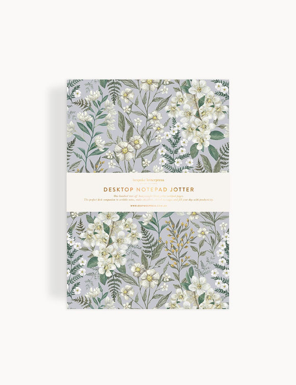 Ivory Garden A5 Desk Jotter