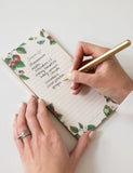 Strawberries Shopping List Notepad