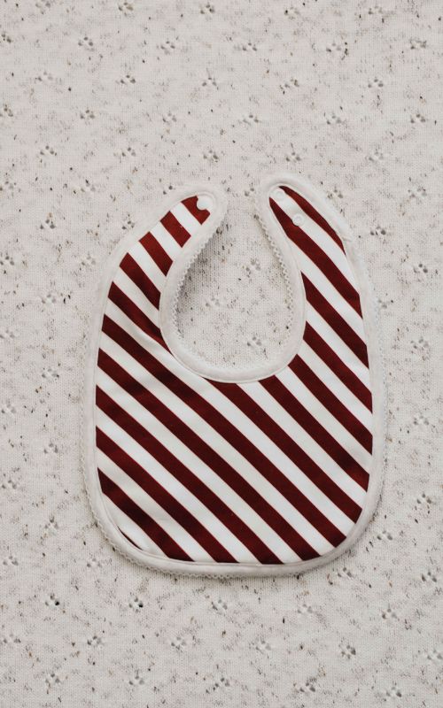 Candy Cane Bib