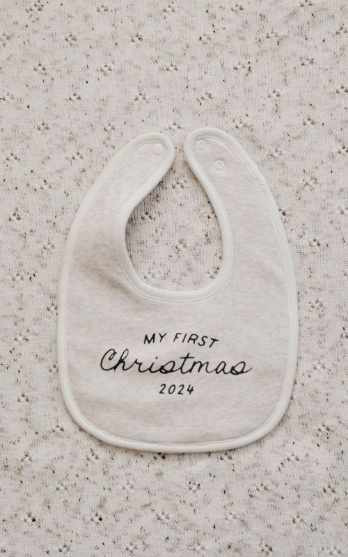 My First Christmas Bib 2024