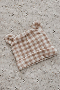 Jersey Beanie Gingham