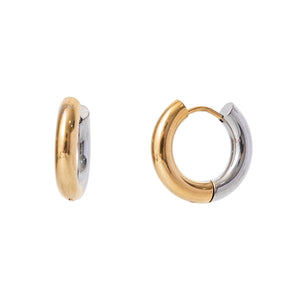 Catherine Two Tone Earrings