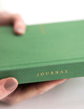 Linen Bound Journal - Fern Green