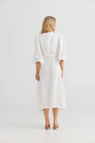 Amor Wrap Dress White