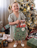 Medium Gift Bag - Santas Toy Workshop